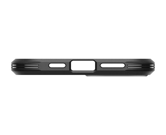 Spigen Tough Armor MAG maciņš telefonam iPhone 15 6.1" MagSafe melns