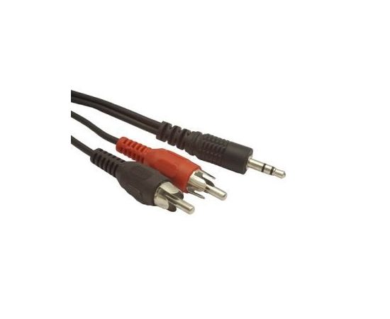 Gembird audio cable JACK 3,5mm M / 2x RCA (CINCH) M 2.5M