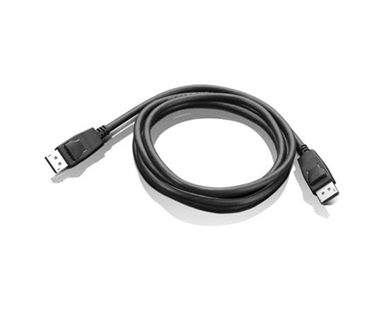 Lenovo DisplayPort to DisplayPort Cable 1.8 m, Black