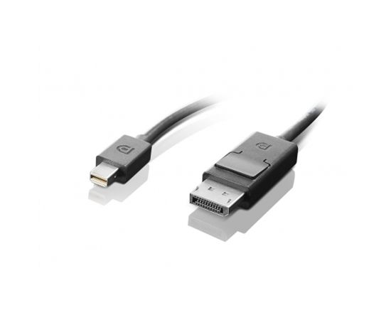 Lenovo mini-DisplayPort to DisplayPort  Black, Cable, 2 m