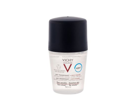 Vichy Homme Anti-Stains 50ml 48H antiperspirants vīriešiem