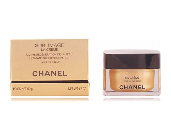 Chanel Sublimage La Crème Texture Suprême 50g barojošs pretgrumbu sejas krēms