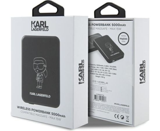 Karl Lagerfeld KLPBM5KIOTTGK Внешний аккумулятор 5000 мАч