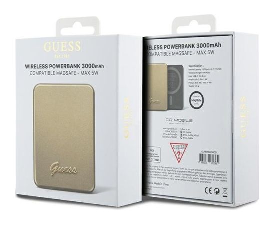 Guess GUPBM3ALGSGD Bнешний аккумулятор 3000mAh