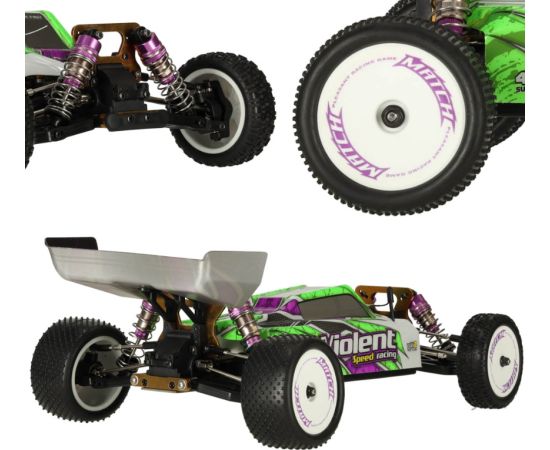 WLToys 104002 R/C Rotaļu Mašīna 1:10 / 4WD / 2.4Ghz