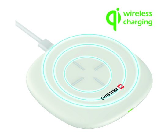 Swissten 10W Bezvadu lādētājs ar USB-C 1.5m kabeli