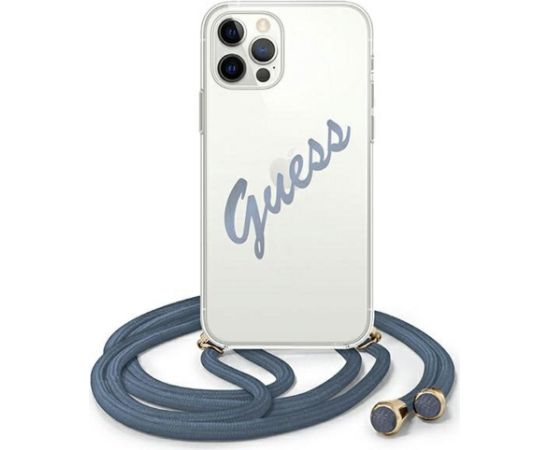 Guess GUHCP12MCRTVSBL Чехол для Apple iPhone 12 / 12 Pro