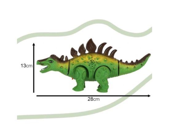 RoGer Interaktīvais dinozaurs Stegosauru Rotaļlieta