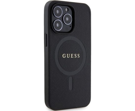 Guess Saffiano MagSafe Back Case Защитный Чехол для Apple iPhone 13 / 13 Pro