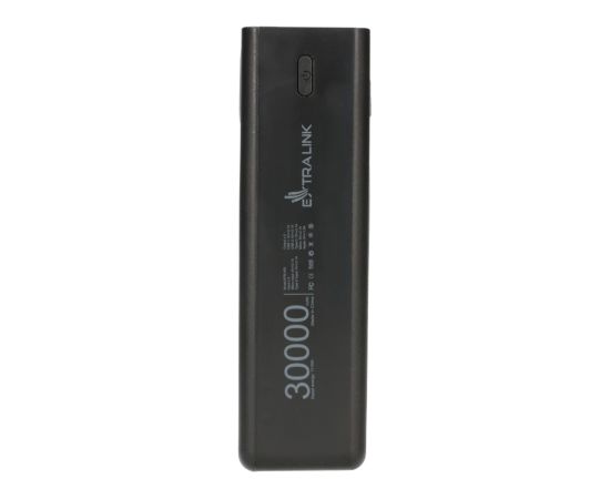 Внешний аккумулятор Extralink Solar EPB-093 30000 мАч | 4 x USB черный