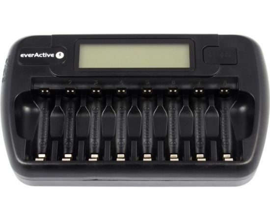 (Ir veikalā) EverActive NC800 1-8 AAA / AA NICD NIMH Automātiskais bateriju lādētājs
