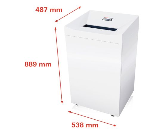 HSM Pure 630 shredder, 130 l, 3,9 mm