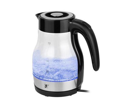 LAFE CEG017 electric kettle 1.7 L 2200 W Black, Transparent