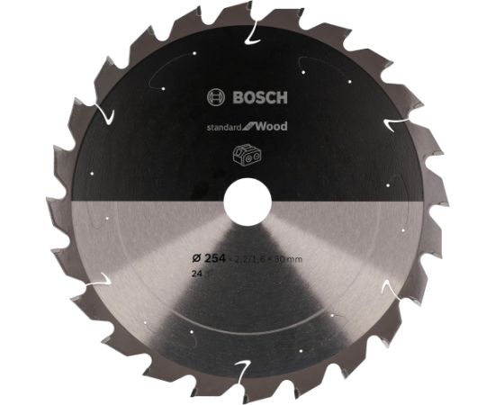 Griešanas disks Bosch 2608842237; 254x30 mm; Z24