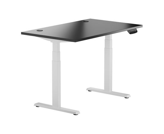 Adjustable Height Table Up Up Thor White, Table top M Black