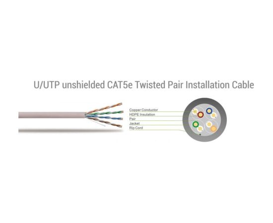 Sbox UTP-10R CAT5E 10 M red