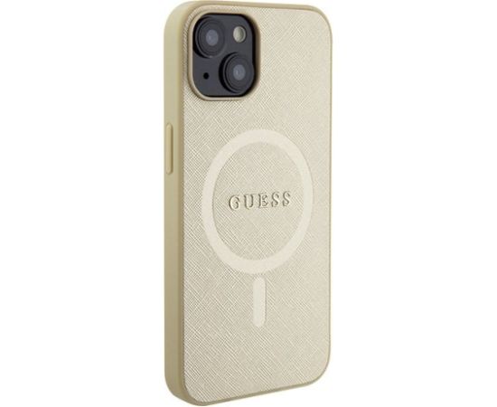 Guess Saffiano MagSafe Back Case Защитный Чехол для Apple iPhone 15 Plus