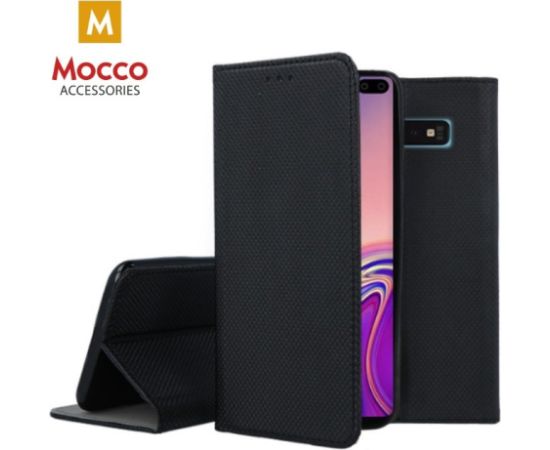 Mocco Smart Magnet Book Case Grāmatveida Maks Telefonam Samsung Galaxy A14 4G / A14 5G Melns