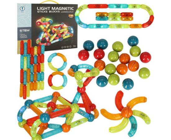 RoGer Luminous Магнитные Блоки для Маленьких Детей