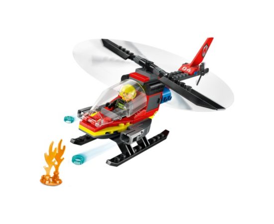 LEGO 60411 Fire Rescue Helicopter Konstruktors