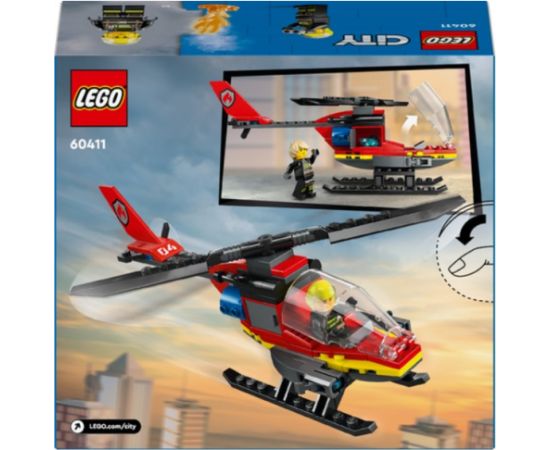 LEGO 60411 Fire Rescue Helicopter Конструктор