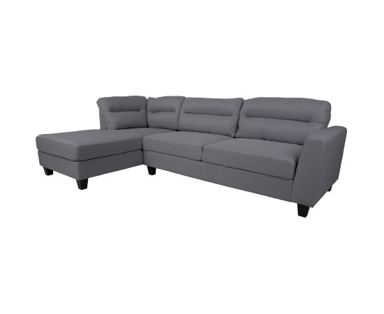 Corner sofa HELSINKI LC, dark grey