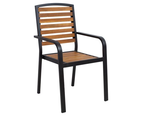 Dārza mēbeļu komplekts DALYA galds un 4 krēsli Dārza mēbeļu komplekti