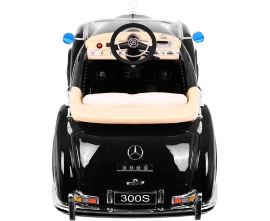Bērnu elektromobilis "Mercedes Benz 300S", melns