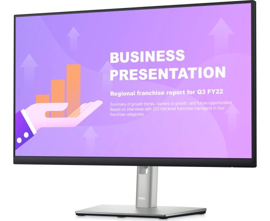 DELL P2422HE 23.8" Business IPS 1920x1080 16:9 60Hz Matte 5ms Full HD Black/Silver DisplayPort USB-C Hub Monitor Monitori