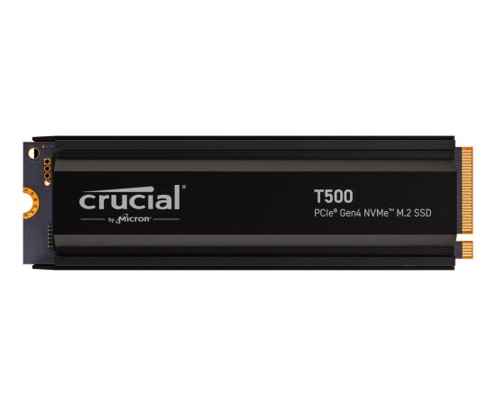 Crucial T500 1TB (black, PCIe 4.0 x4, NVMe, M.2 2280, with heatsink)