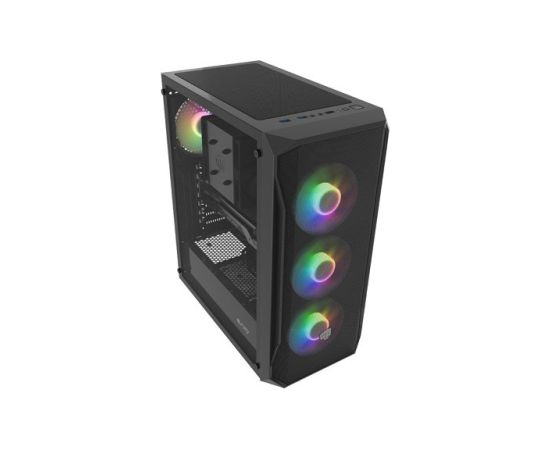 Natec FURY SHOBO SH4F RGB MIDI TOWER WITH WINDOW BLACK