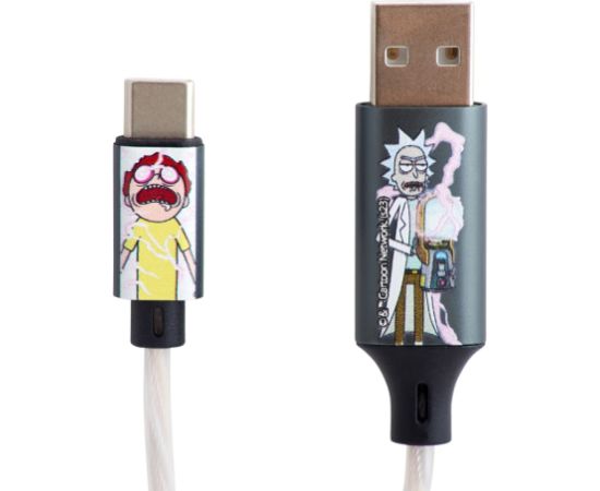 Lazerbuilt Rick & Morty Shock Провод USB / USB-C / 10W