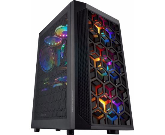 Mars Gaming MCMESH Datora korpuss ATX / FRGB 3x FAN / MESH