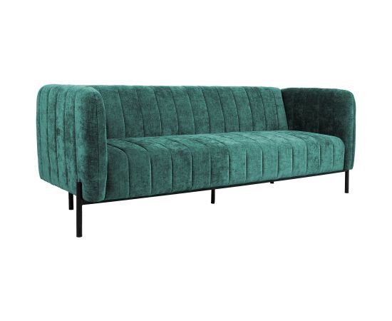 Sofa bed TAMIKA 3-seater, green