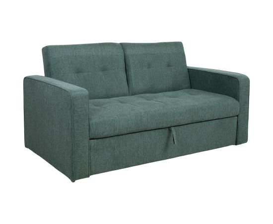 Sofa bed JORGE 2-seater, blue