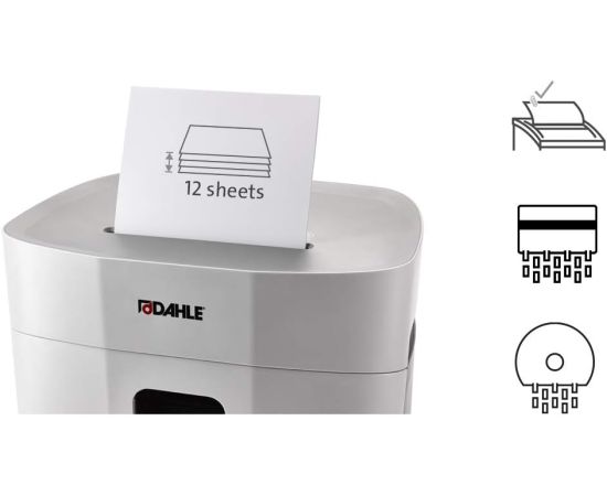 Dahle 23260 PaperSAFE PS 260 12lapas 4x12mm skaidiņas 25L Dokumentu smalcinātājs