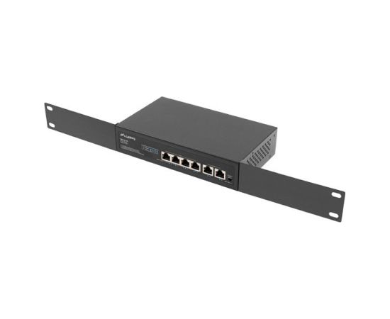 Lanberg Switch PoE+ Rack 10"/19"  RSFE-4P-2FE-60