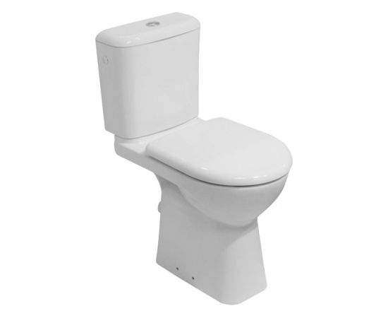 Jika poda apakša Deep, 360x670 mm, horizontāls izvads, paaugstināta 460 mm, balta