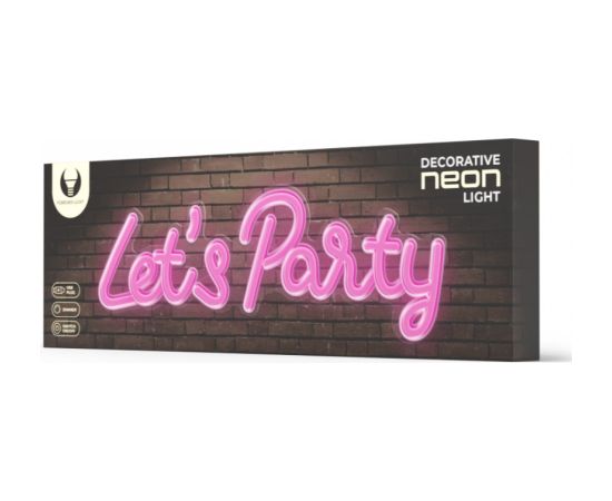 Forever Light FPNE20 LET'S PARTY Neon LED Dekorācija