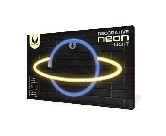 Forever Light FLNE11 SATURN Neon LED Dekorācija