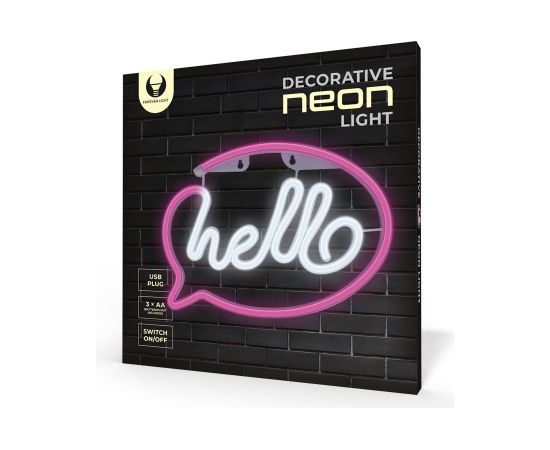 Forever Light FLNE15 HELLO Neon LED Светодиодная Вывеска