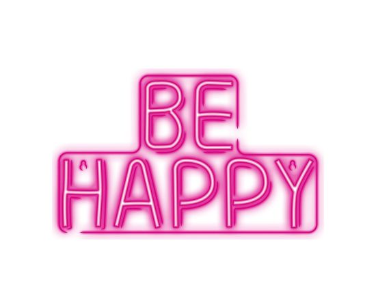 Forever Neolia NNE10 BE HAPPY Neon LED Светодиодная Вывеска