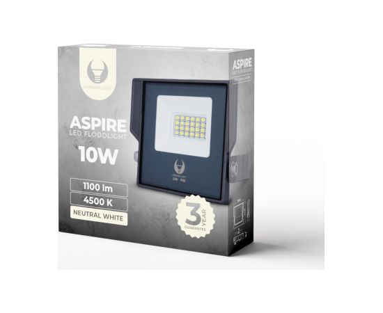 Forever Light Prožektors LED ASPIRE/  10W /  4500K / 1100lm / 230V Āra apgaismojums