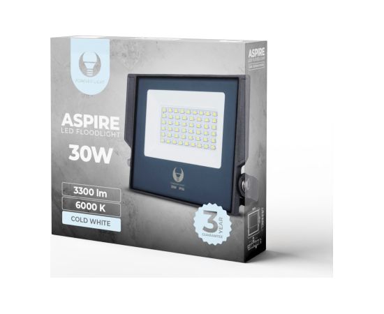 Forever Light Prožektors LED ASPIRE / 30W / 6000K / 3300lm /  230V