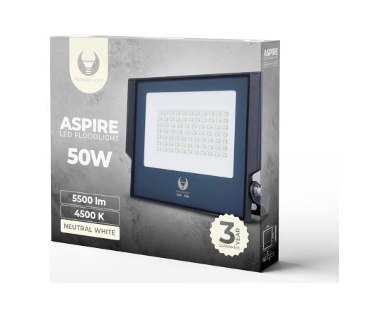 Forever Light Прожектор LED ASPIRE / 50W /  4500K / 5500lm / 230V