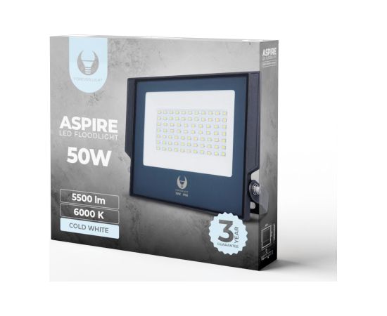 Forever Light Прожектор LED ASPIRE / 50W / 6000K / 5500lm / 230V
