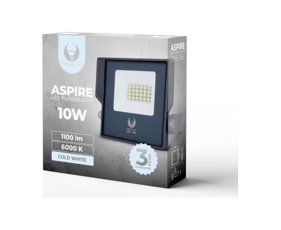 Forever Light Floodlight LED ASPIRE Фонарь 10W / 6000K /1100lm /230V Наружное освещение