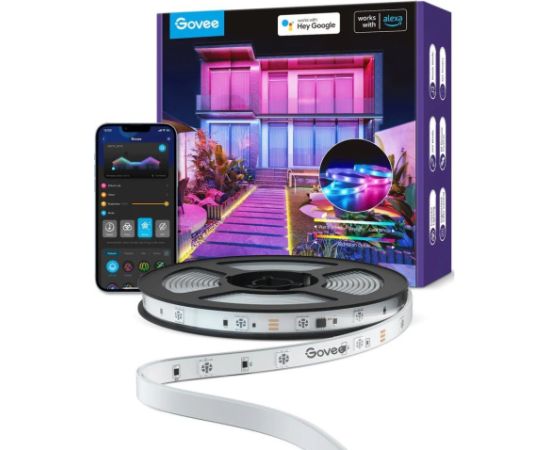 Govee H6179 Phantasy RGBIC LED Smart Lenta IP65 / Bluetooth / Wi-Fi / 10m