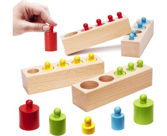 RoGer Montessori Деревянный Цилиндр