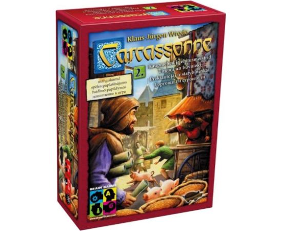 Brain Games Carcassonne Traders & Builders Galda Spēle